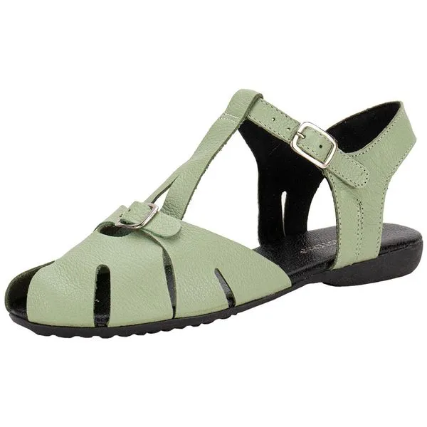 Sandália Feminina Flat Miss Western 1172 VERDE 36