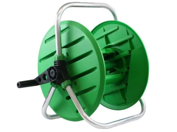 Suporte Enrolador Mangueira Jardim Giratório 60 Metros Trapp