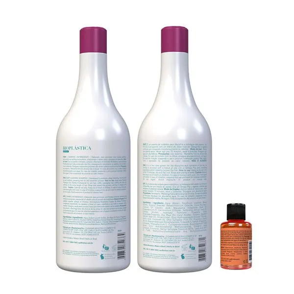 Kit Richée Bioplástica + Òleo de Argan e Ojon 1l
