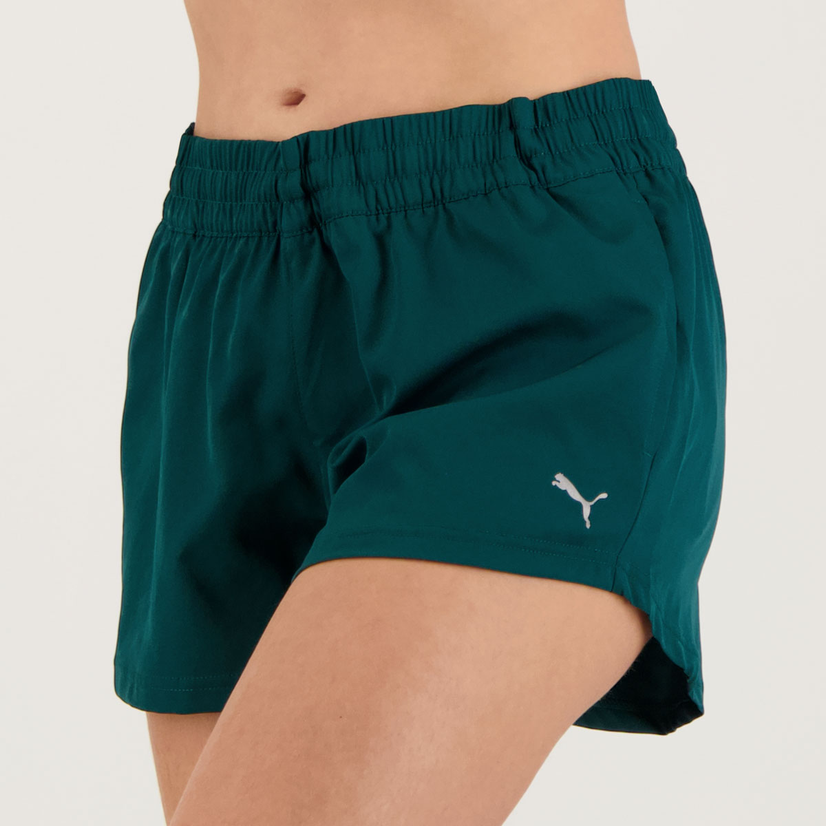 Shorts Puma Performance Woven 3 Feminino Verde