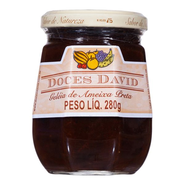 Geleia de Ameixa Preta Doces David 280g