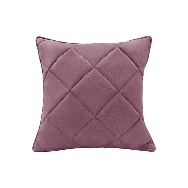 Almofada Decorativa Nina Matelassê 48X48 Veludo Uva