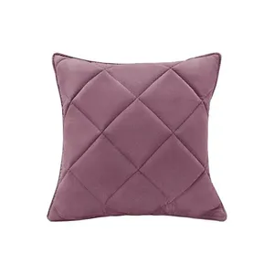 Almofada Decorativa Nina Matelassê 48X48 Veludo Uva