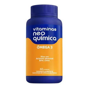 Suplemento Alimentar Ômega 3 Neo Química 60 cápsulas