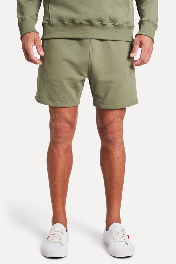 Bermuda Moletom Lisa Verde Militar - Ggg