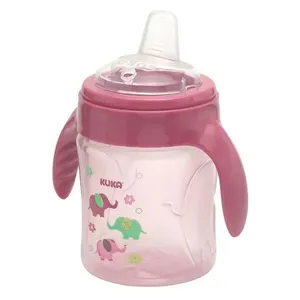 Caneca Treinamento Decorada Color Fun Kuka Rosa 200ml