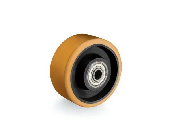 Roda R 414 UFK Rolamentado Capacidade 350kg 4x1.1/2" 117079 - Rod-Car