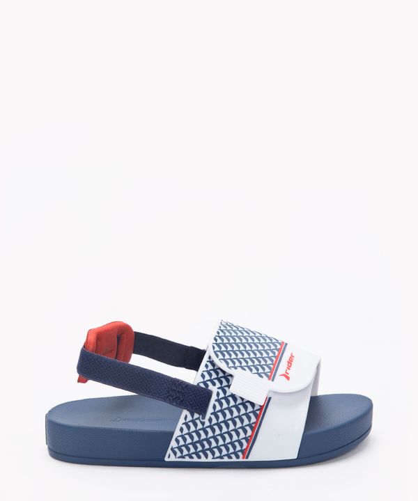 chinelo infantil slide 86 rider azul 20-21