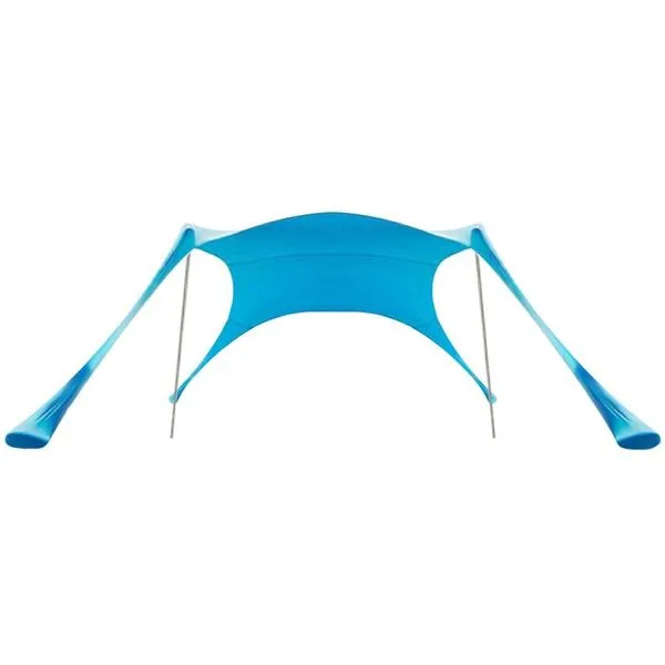 Tenda De Praia Camping Saro 1,6x1,6m Azul Te