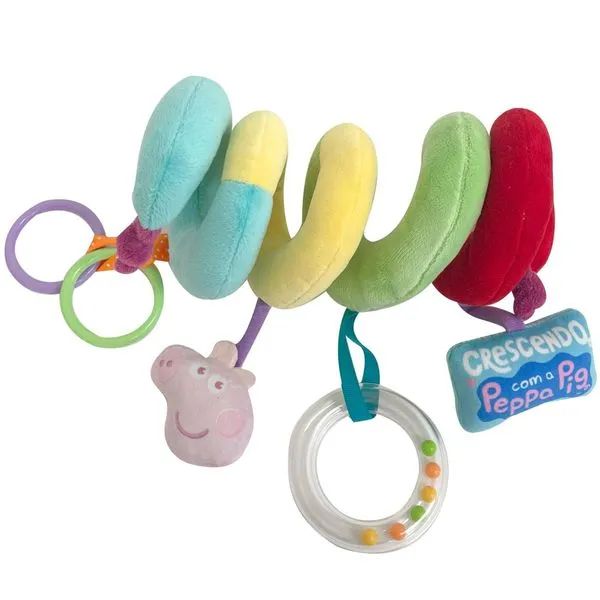 Brinquedo Para Bebês - Peppa Pig - Espiral Divertida - Yestoys