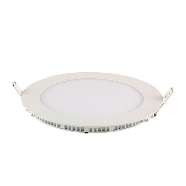 Painel Led Embutir 24w 3000k Redondo Branco - 24w