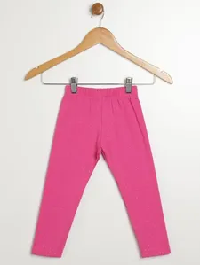 Calça Molecotton Com Glitter Infantil Para Menina- PINK 2