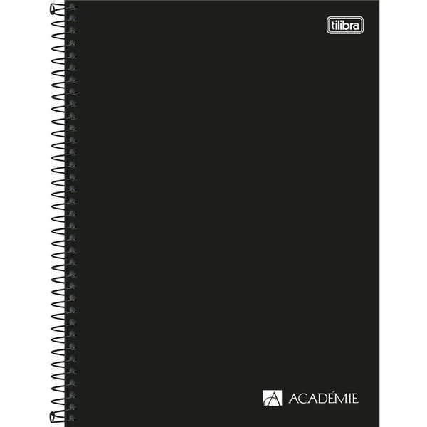 Caderno Sem Pauta 80 Folhas 90gr Sketchbook Espiral Academie