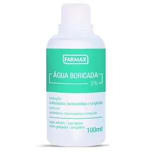 Água Boricada 3% Uniphar 100ml