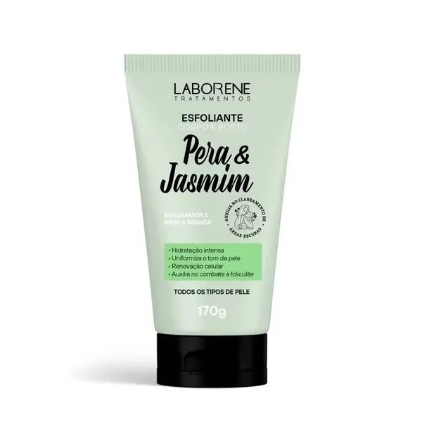 Creme Esfoliante Pera E Jasmim Laborene 170G