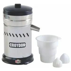Extrator de Sucos Elétrico ES4EA Produção 50L-h Corpo em Aço Inox Bivolt Inox Croydon Extrator de Sucos Elétrico ES4EA Corpo em Aço Inox Bivolt Produção 50L-h Inox Croydon