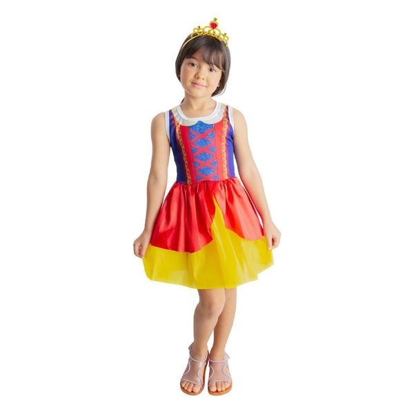 Fantasia Princesa Valery Infantil Tamanho G