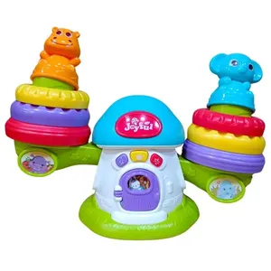 Brinquedo Infantil Bebê Balança Mas Não Cai Didático Animais