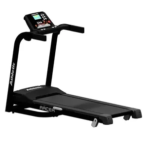Esteira Ergométrica Racer Bivolt 5W 16km-h com 19 Programas para Corrida Athletic Esteira Ergométrica Racer Bivolt 5W 16km-h com Monitor para Corrida Athletic