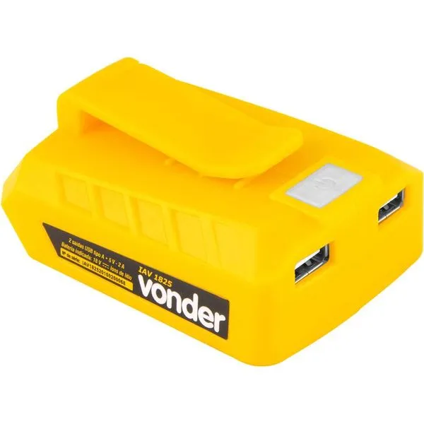 Adaptador USB 18 V sem bateria e sem carregador IAV 1825 - VONDER