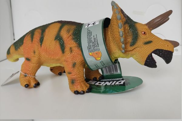 Dinossauro Sonoro Triceratops Bbr R3028
