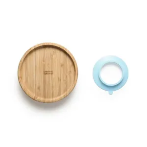 Prato Raso com Ventosa Bam N' Boo 6+M Azul Fisher Price - BB1170OUT [Remanufaturado] BB1170OUT