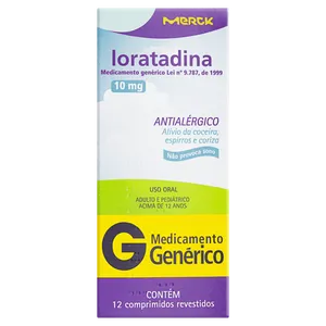 Loratadina 10Mg 12 Cprs - Mer (G)