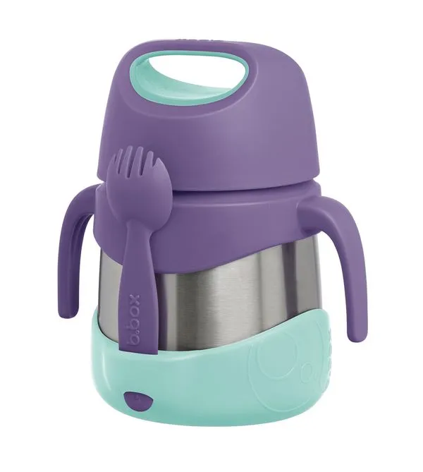 Pote Térmico Inox com Garfo Lilac Pop 335ml Bbox Lilás