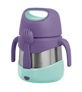 Pote Térmico Inox com Garfo Lilac Pop 335ml Bbox Lilás