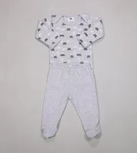 Conjunto Body Winter - 1002 Cinza - M