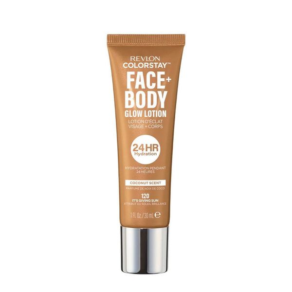 Revlon Colorstay Face + Body Glow Lotion - Iluminador 30ml It's Giving Sun 120