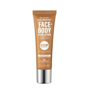Revlon Colorstay Face + Body Glow Lotion - Iluminador 30ml It's Giving Sun 120