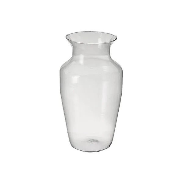 Vaso Florença Vidro Transparente 27x15cm - Vitazza