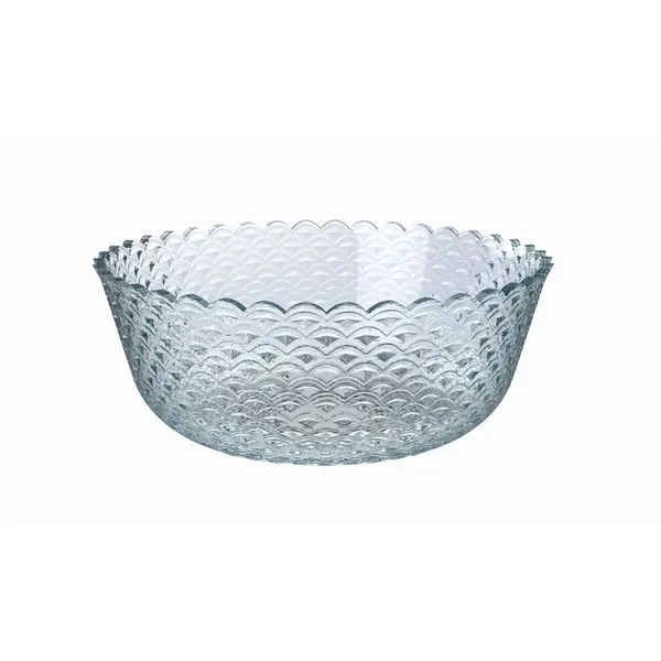 Centro de Mesa Multiuso Momentos Vidro Natural 2256 - Vitazza