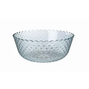 Centro de Mesa Multiuso Momentos Vidro Natural 2256 - Vitazza