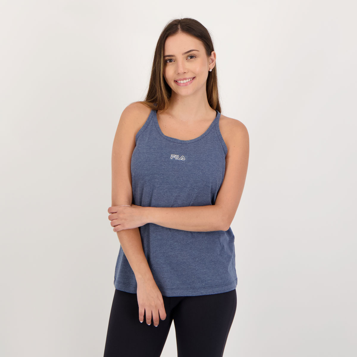Regata Fila Comfort Feminina Azul