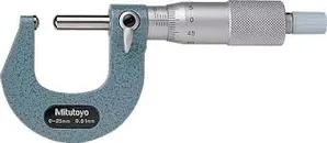 Micrômetro Externo Analógico 0 a 25mm Resolução 0,01mm 115-215 - Mitutoyo