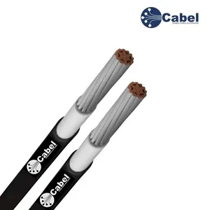 Cabo Solar 6 e 0mm2 Preto 100m para Instalações Fotovoltaicas com Excelente Condução Elétrica e Resistência aos Raios UV Cabo Solar 6 e 0mm² Preto 100m para Sistema Fotovoltaico com Alta Eficiência e Resistência aos Raios