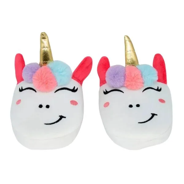 Pantufa Chinelo Unicórnio G Zona Criativa 10071715