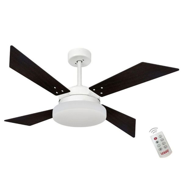 Ventilador Volare Tech Tabaco 220v E Controle Remoto