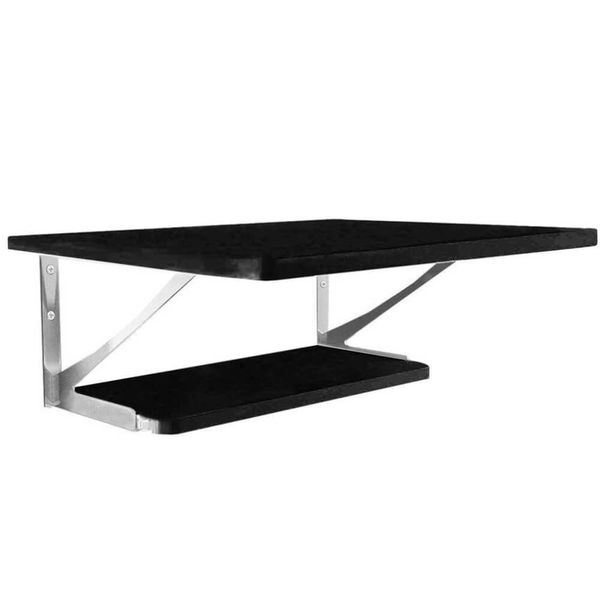 Kit Prateleiras Decore Multivisão Preto