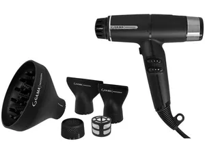 Secador de Cabelo GA.MA Italy Profissional Preto 1600W 3 Velocidades iQ Lite