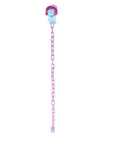 Prendedor De Chupeta Corrente Universal Baby Nany Rosa