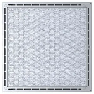 Tampa Casa Máquina Grelha Invisível Sistema Gaveta Inteligente Deslizante 85x85 Cinza