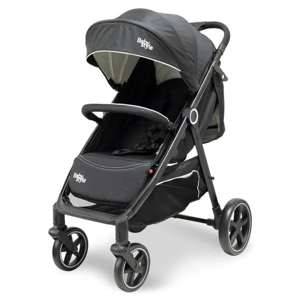 Carrinho De Bebê Baby Style Thunder Preto 7511 (MP)
