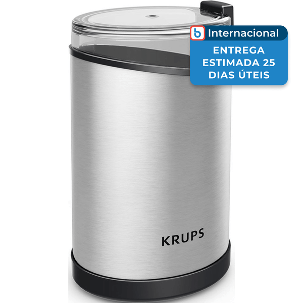 Moedor de Café Elétrico Krups 200W Inox A-MBI