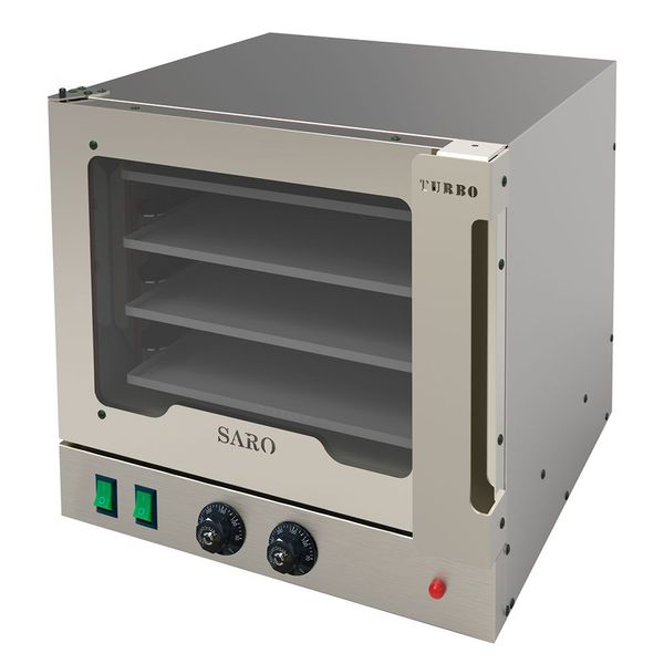 Forno Turbo Elétrico com 4 Esteiras Saro 220V FT22 Forno Turbo Elétrico com 4 Esteiras Saro 127V FT11