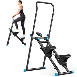 Máquina De Escalada Simulador Caminhada Dobrável Até 130kg