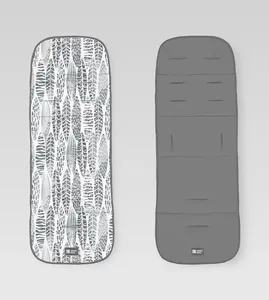 Almofada para Carrinho Leaves Grey - Kikka boo Leaves Grey