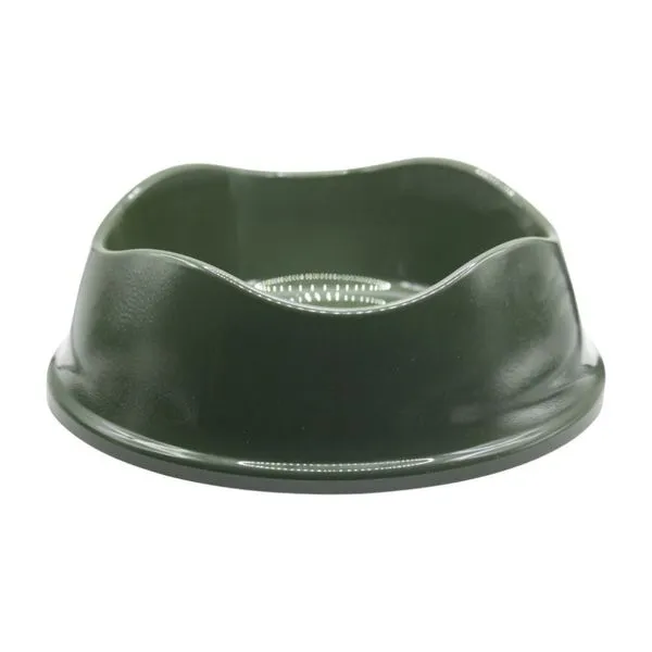Comedouro Para Pets Stark Bowl 550ml Verde Musgo (MP)